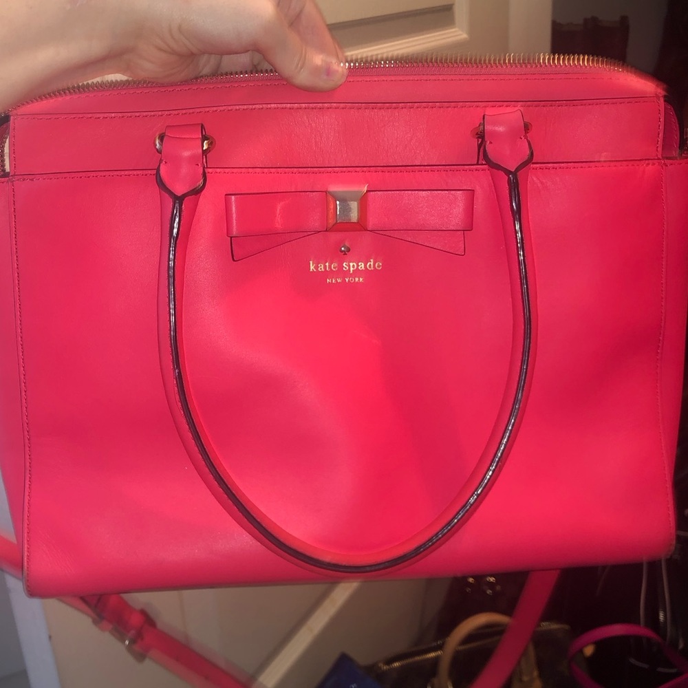 Coral kate spade new york Crossbody Tote